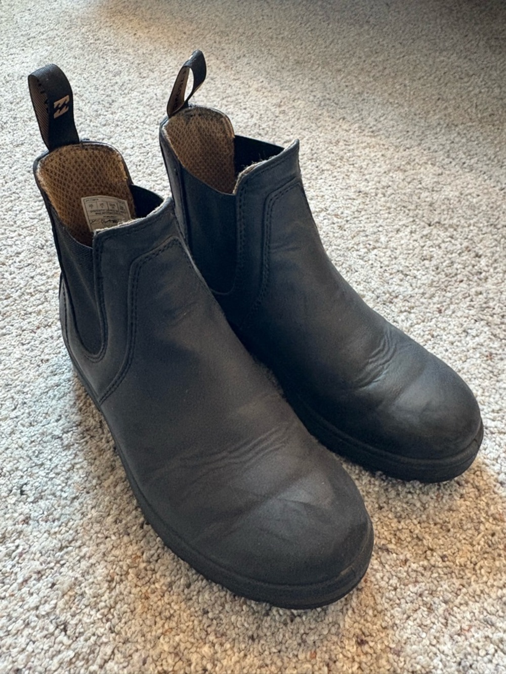 Blundstone-Style Women's Black Chelsea  Boots - Billabong Tahoe Boot
